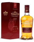 Tomatin Cognac 2008 Highland Single Malt Scotch Whisky 70 cl 46%